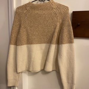 Calvin Klein Colorblock Sweater Sz M